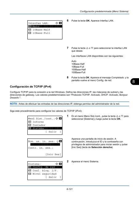 MANuAl De INStruCCIoNeS - Utax