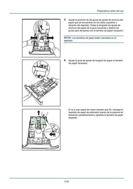 MANuAl De INStruCCIoNeS - Utax