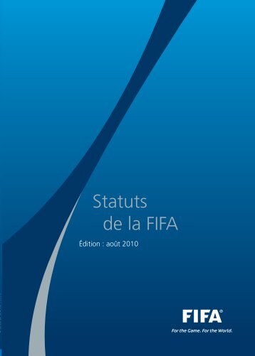 Statuts de la FIFA (2010) - FIFA.com