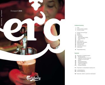 Ãrsrapport 2006 - Carlsberg Group