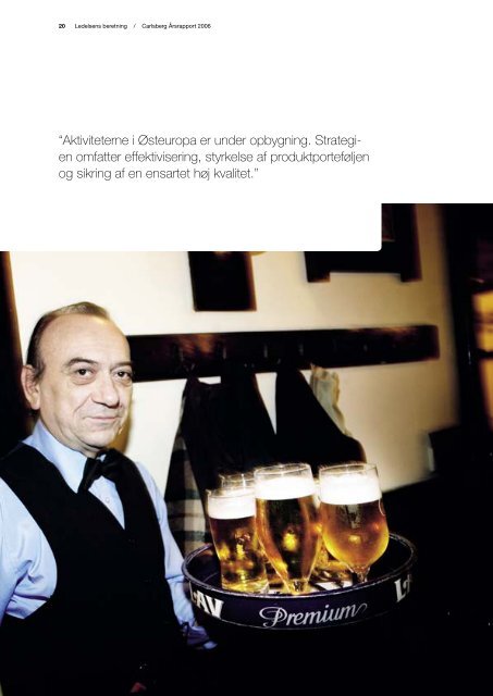 Ãrsrapport 2006 - Carlsberg Group