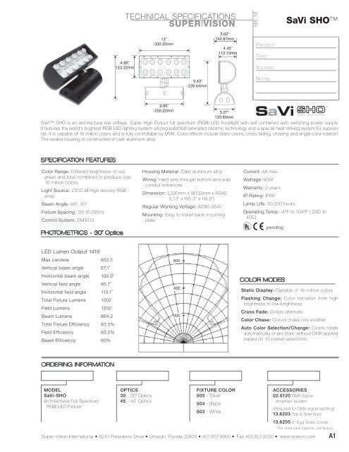1ft Super Vision 50 Strand EndGlow Fiber Optic Light Cable Model SV50EG Per Ft.