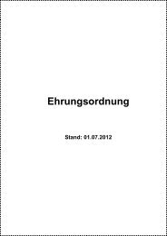 TFV Ehrungsordnung - Stand: 01.07.2012 - KFA Jena-Saale-Orla