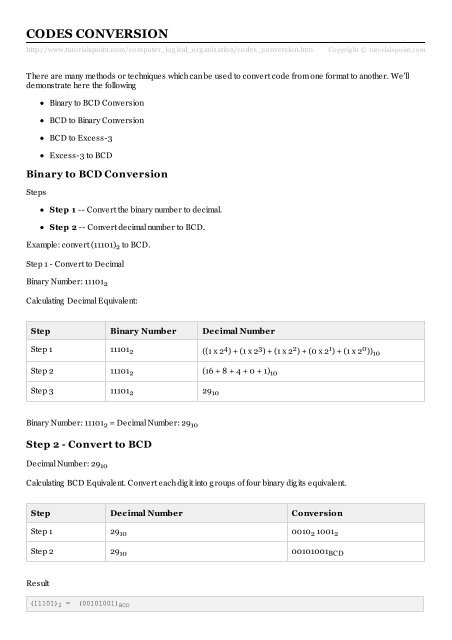 PDF Version - Tutorials Point