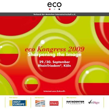 Eco-Kongress 2009 Programm (1,25 MB) - Stulz GmbH