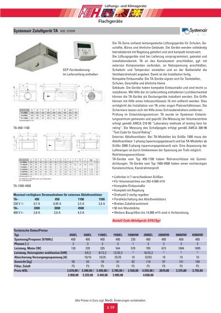 03 Technische Preisliste 2011 - Felderer