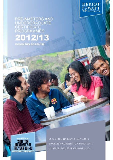 Heriot-Watt Brochure 2012-2013 - Study Group