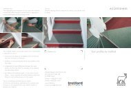 Stair profiles by tretford
