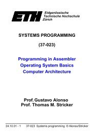 SYSTEMS PROGRAMMING (37-023) Programming in Assembler ...