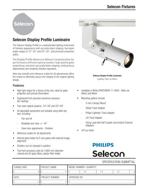 Philips selecon lighting deals