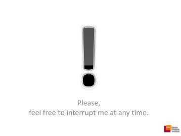 Please, feel free to interrupt me at any time. - Stefan-Marr.de