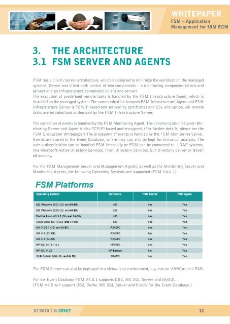 Whitepaper IBM FSM - Cenit AG Systemhaus