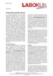 Futtermittel Laboklin aktuell, PDF