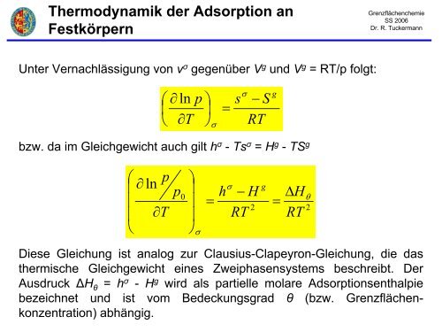 Adsorption an FestkÃ¶rpern - Fastbot