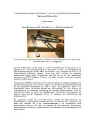 Das Halbleiterlabor der Max-Planck-Institute fÃ¼r Physik ... - MPG HLL