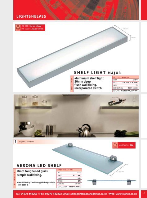 Welcome to the product range - National Lamps and Components