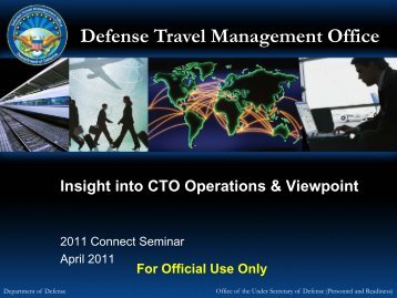 Insight into CTO Operations & Viewpoint - DTMO