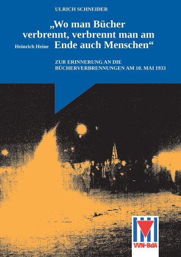 Zur Erinnerung an die BÃ¼cherverbrennung am 10 ... - VVN/BdA NRW