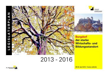Legislaturplan 2013 - 2016, pdf-Datei - Burgdorf