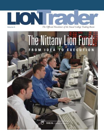 The Nittany Lion Fund - Smeal College of Business