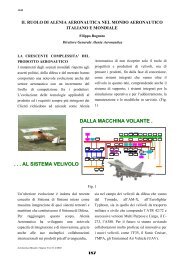 Il ruolo di Alenia Aeronautica nel mondo aeronautico italiano ... - Aidaa