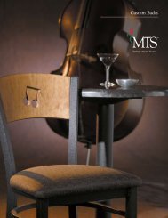 Custom Backs - MTS Seating