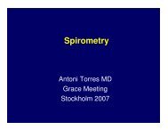 Spirometry principles - Grace