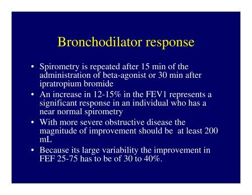 Spirometry principles - Grace