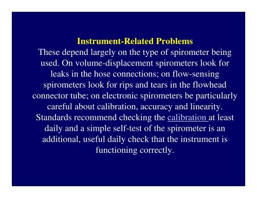 Spirometry principles - Grace