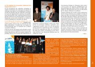 Rapport d'activitÃƒÂ© 2010 - partie 2 - Fondation de l'Avenir