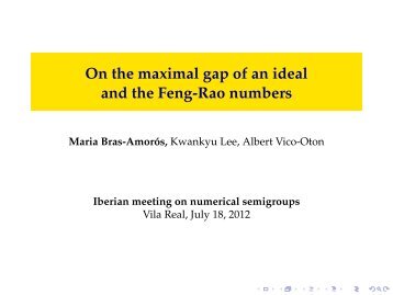 On the maximal gap of an ideal and the Feng-Rao numbers
