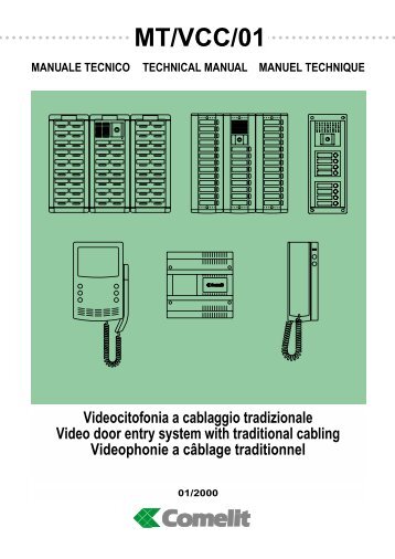 MT/VCC/01 1Ã‚Â¡parte - door entry systems