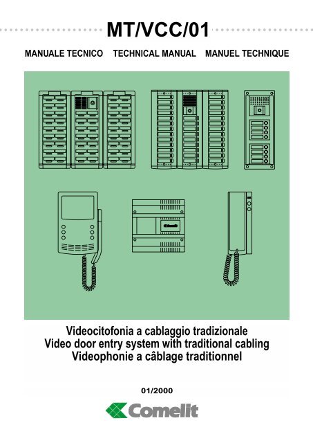 MT/VCC/01 1Ã‚Â¡parte - door entry systems