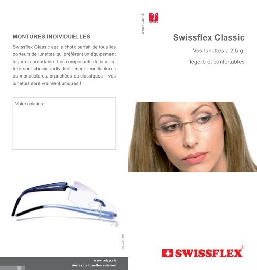 Monture swissflex sales
