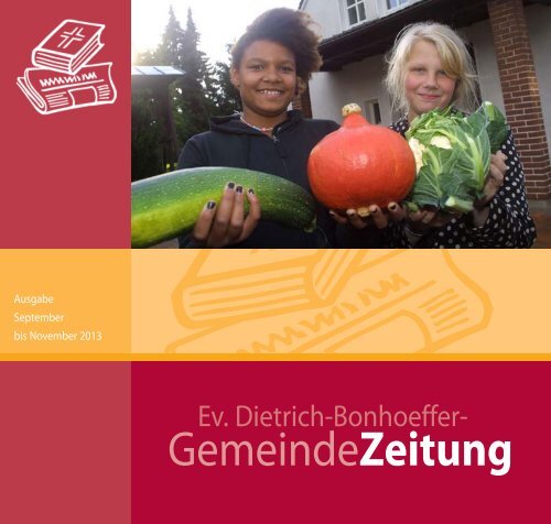 September 2013 - dietrich-bonhoeffer-gemeinde.de