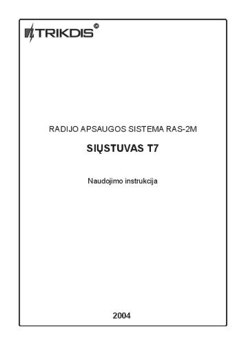 T7 naudojimo instrukcija.pdf - Eproma