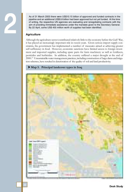 Desk Study on the Environment in Iraq Desk Study on the ... - UNEP