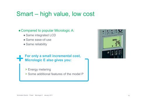 Micrologic E - Schneider Electric