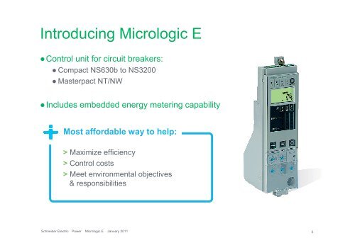 Micrologic E - Schneider Electric