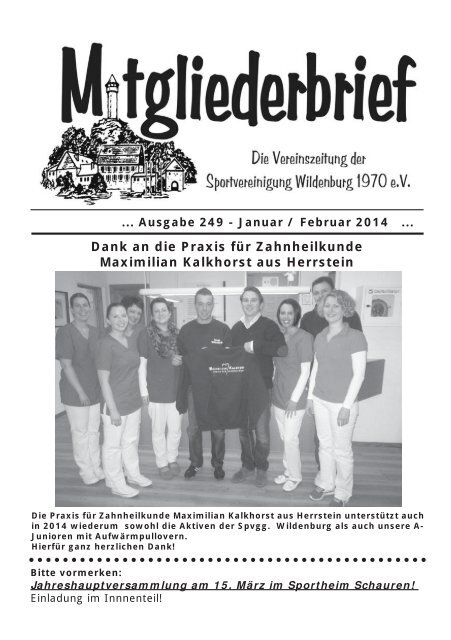 Ausgabe 249 Januar Februar 14
