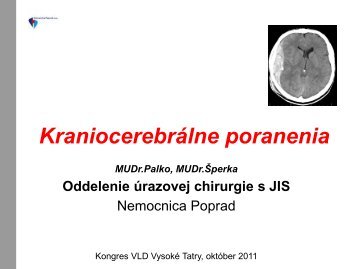 KraniocerebrÃ¡lne poranenia