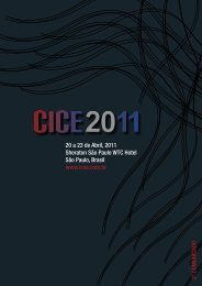 20 a 23 de Abril, 2011 Sheraton SÃ£o Paulo WTC Hotel SÃ£o ... - SBACV