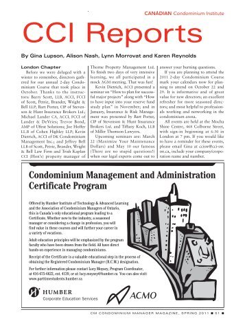 Full Article - Association of Condominium Managers of Ontario