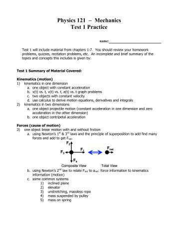 Test 1 - Practice