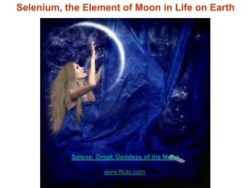 Title : Selenium, the Element of Moon in Life on Earth - IRCC