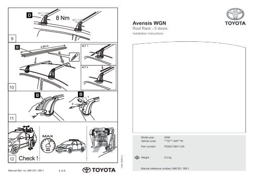 12 Check ! 8 Nm - Toyota-tech.eu