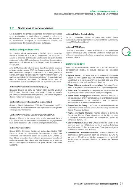 Schneider Electric â Rapport Annuel 2011
