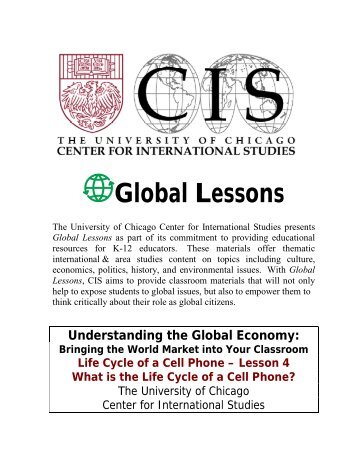 What is the Life Cycle of a Cell Phone? - Center for International ...