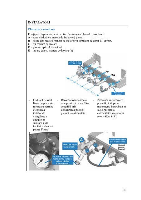 CENTRALA TERMICA PE GAZ SAUNIER DUVAL ISOFAST - Calor