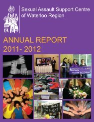 to download SASC Annual General Report 2012 - Sexual Assault ...